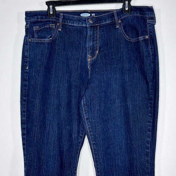 Old Navy Women's Curvy Boot Cut Jeans Size 14 - Picture 2 of 12